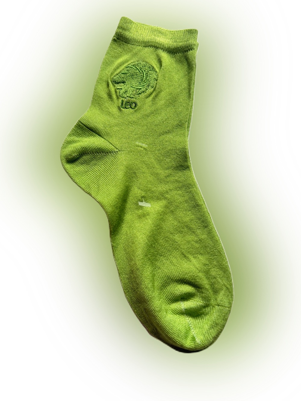 Maria La Rosa Silk Leo Socks Green New